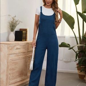 Blue Tie Overalls
